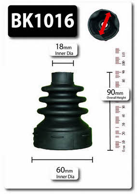 Shaftec BK1016 Пыльник приводного вала BK1016: Отличная цена - Купить в Польше на 2407.PL!