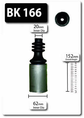 Shaftec BK166 Faltenbalg, antriebswelle BK166: Bestellen Sie in Polen zu einem guten Preis bei 2407.PL!