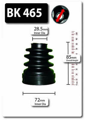 Shaftec BK465 Пыльник приводного вала BK465: Отличная цена - Купить в Польше на 2407.PL!