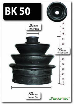 Shaftec BK50 Osłona przeciwpyłowa wału napędowego BK50: Dobra cena w Polsce na 2407.PL - Kup Teraz!