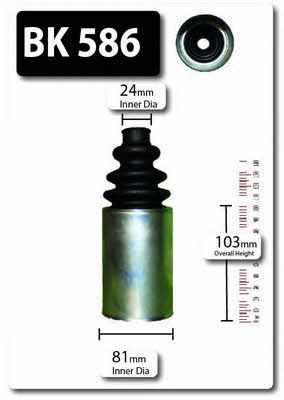 Shaftec BK586 Faltenbalg, antriebswelle BK586: Kaufen Sie zu einem guten Preis in Polen bei 2407.PL!