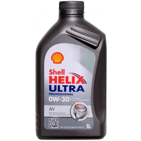 Shell HELIX ULTRA PRO AV 0W-30 1L Моторное масло Shell Helix Ultra Professional AV 0W-30, 1л HELIXULTRAPROAV0W301L: Отличная цена - Купить в Польше на 2407.PL!