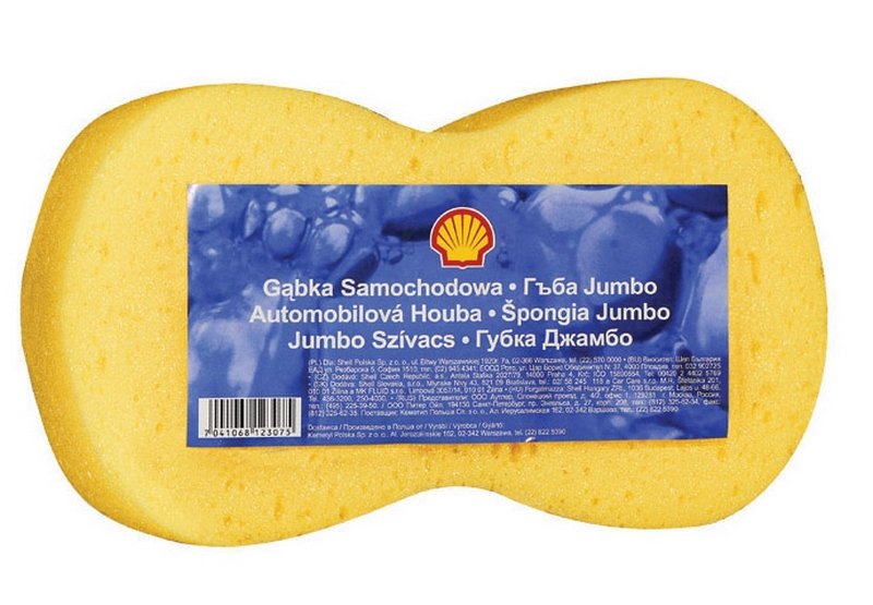 Shell 7041068123075 Car sponge "Jumbo" 7041068123075: Buy near me in Poland at 2407.PL - Good price!