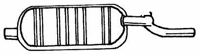 Sigam 11602 Глушитель, задняя часть 11602: Отличная цена - Купить в Польше на 2407.PL!