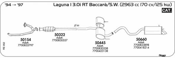 Sigam RE052 Układ wydechowy RE052: Dobra cena w Polsce na 2407.PL - Kup Teraz!