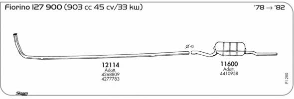 Sigam FI260 Abgasanlage FI260: Kaufen Sie zu einem guten Preis in Polen bei 2407.PL!