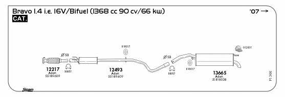 Sigam FI366 Exhaust system FI366: Buy near me in Poland at 2407.PL - Good price!