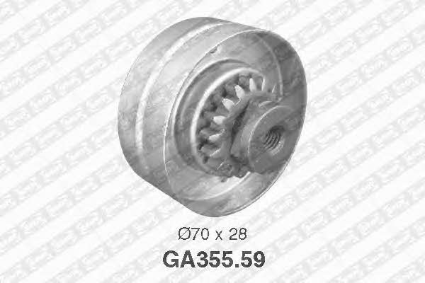 SNR GA35559 V-ribbed belt tensioner (drive) roller GA35559: Buy near me in Poland at 2407.PL - Good price!