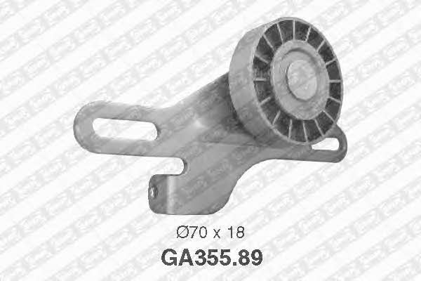 SNR GA355.89 V-ribbed belt tensioner (drive) roller GA35589: Buy near me in Poland at 2407.PL - Good price!