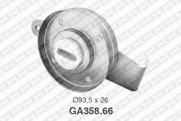 SNR GA358.66 V-ribbed belt tensioner (drive) roller GA35866: Buy near me in Poland at 2407.PL - Good price!
