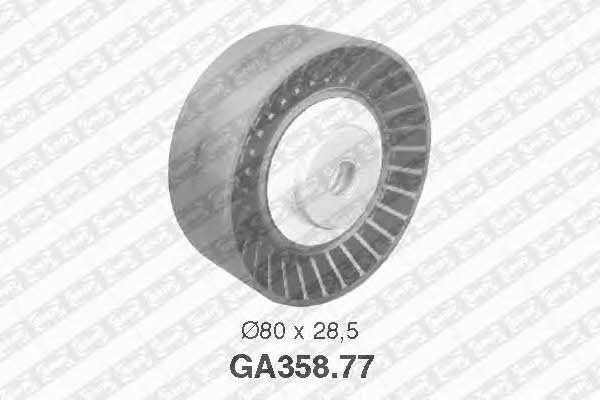 SNR GA358.77 V-ribbed belt tensioner (drive) roller GA35877: Buy near me at 2407.PL in Poland at an Affordable price!
