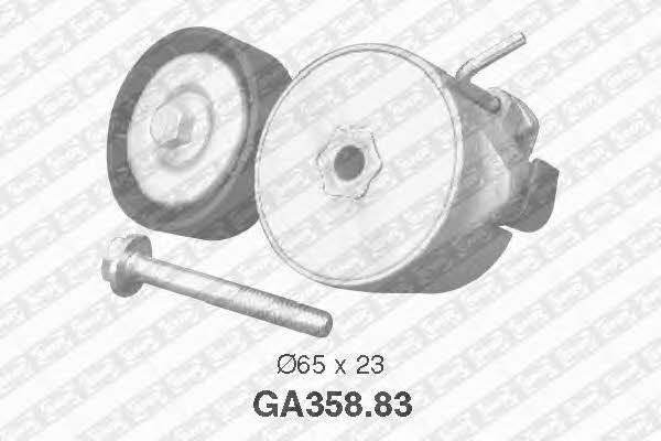 SNR GA358.83 V-ribbed belt tensioner (drive) roller GA35883: Buy near me at 2407.PL in Poland at an Affordable price!