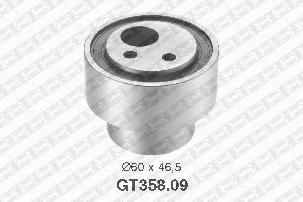 SNR GT358.09 Tensioner pulley, timing belt GT35809: Buy near me in Poland at 2407.PL - Good price!