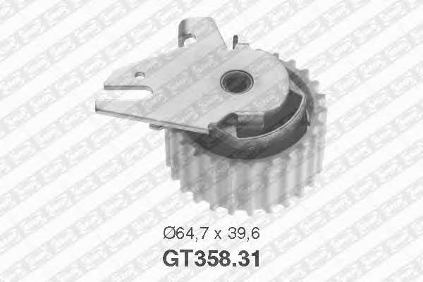 SNR GT35831 Tensioner pulley, timing belt GT35831: Buy near me in Poland at 2407.PL - Good price!