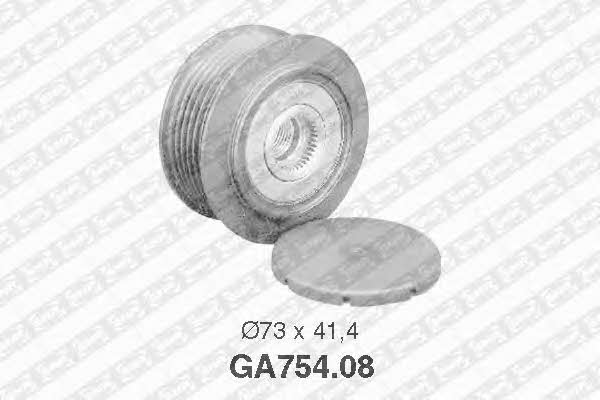 SNR GA754.08 Freewheel clutch, alternator GA75408: Buy near me at 2407.PL in Poland at an Affordable price!