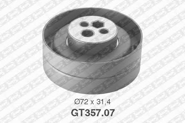 SNR GT357.07 Tensioner pulley, timing belt GT35707: Buy near me in Poland at 2407.PL - Good price!
