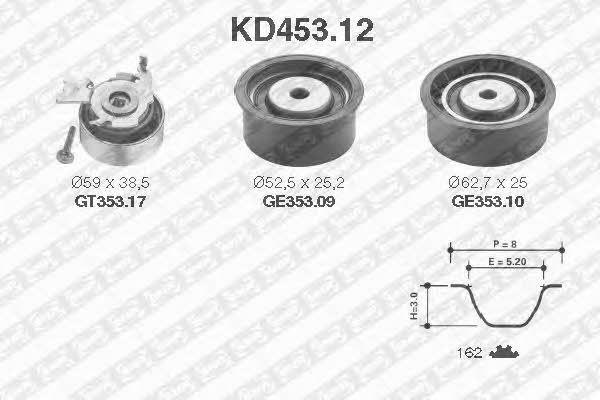 SNR KD45312 Timing Belt Kit KD45312: Buy near me in Poland at 2407.PL - Good price!