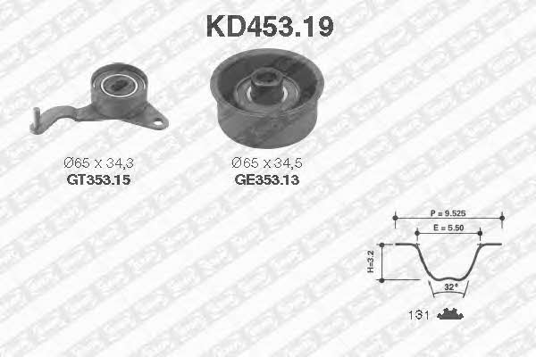 SNR KD45319 Timing Belt Kit KD45319: Buy near me in Poland at 2407.PL - Good price!