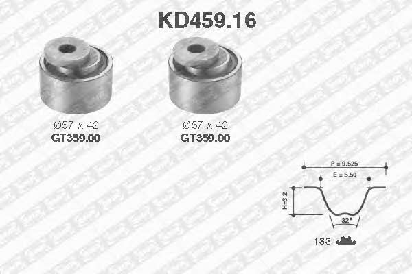 SNR KD45916 Комплект зубчастих ременів KD45916: Приваблива ціна - Купити у Польщі на 2407.PL!