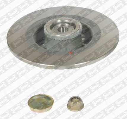 SNR KF15573U Rear brake disc, non-ventilated KF15573U: Buy near me in Poland at 2407.PL - Good price!
