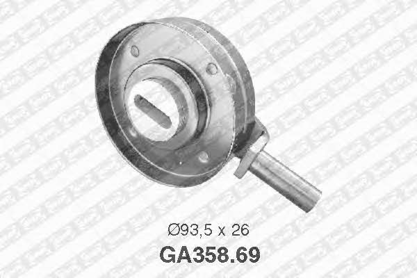 SNR GA358.69 Ролик натяжний ременя поліклинового (приводного) GA35869: Приваблива ціна - Купити у Польщі на 2407.PL!