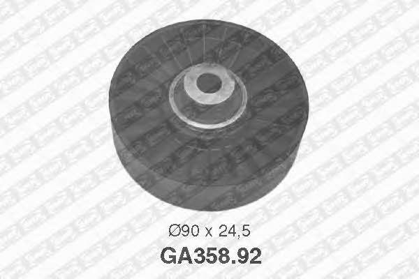 SNR GA358.92 Ролик натяжний ременя поліклинового (приводного) GA35892: Купити у Польщі - Добра ціна на 2407.PL!