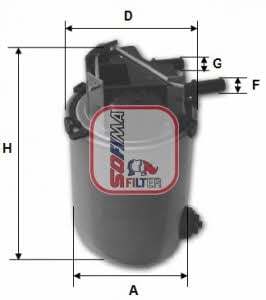 Sofima S 1061 NR Fuel filter S1061NR: Buy near me in Poland at 2407.PL - Good price!