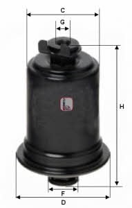 Sofima S 1609 B Fuel filter S1609B: Buy near me in Poland at 2407.PL - Good price!