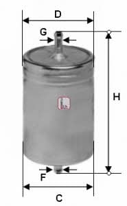Sofima S 1611 B Fuel filter S1611B: Buy near me in Poland at 2407.PL - Good price!