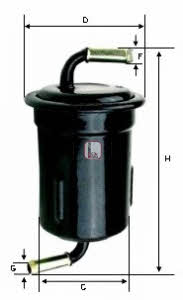 Sofima S 1715 B Fuel filter S1715B: Buy near me in Poland at 2407.PL - Good price!