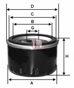 Sofima S 1880 R Ölfilter S1880R: Kaufen Sie zu einem guten Preis in Polen bei 2407.PL!