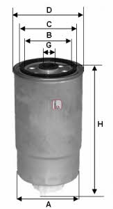 Sofima S 1H2O NR Fuel filter S1H2ONR: Buy near me in Poland at 2407.PL - Good price!