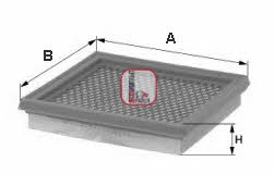 Sofima S 0972 A Filtr powietrza S0972A: Dobra cena w Polsce na 2407.PL - Kup Teraz!