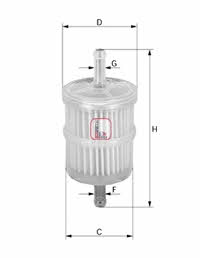 Sofima S 1010 B Fuel filter S1010B: Buy near me in Poland at 2407.PL - Good price!