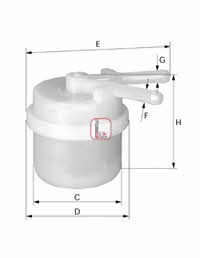 Sofima S 1024 B Fuel filter S1024B: Buy near me in Poland at 2407.PL - Good price!