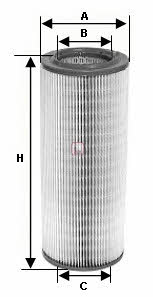 Sofima S 1060 A Air filter S1060A: Buy near me in Poland at 2407.PL - Good price!