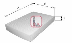 Sofima S 3017 C Filter, interior air S3017C: Buy near me at 2407.PL in Poland at an Affordable price!