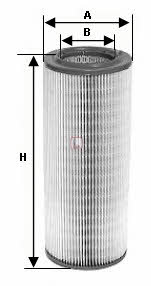 Sofima S 9380 A Air filter S9380A: Buy near me in Poland at 2407.PL - Good price!