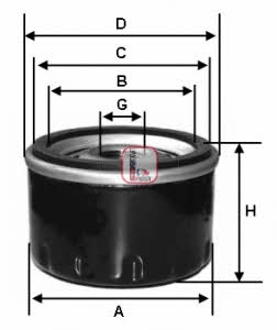 Sofima S 9820 R Oil Filter S9820R: Buy near me at 2407.PL in Poland at an Affordable price!