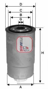 Sofima S 1528 NR Fuel filter S1528NR: Buy near me in Poland at 2407.PL - Good price!