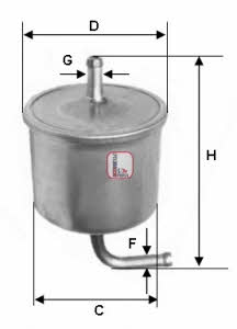 Sofima S 1540 B Fuel filter S1540B: Buy near me in Poland at 2407.PL - Good price!
