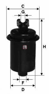 Sofima S 1551 B Fuel filter S1551B: Buy near me in Poland at 2407.PL - Good price!