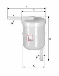 Sofima S 3103 B Fuel filter S3103B: Buy near me in Poland at 2407.PL - Good price!