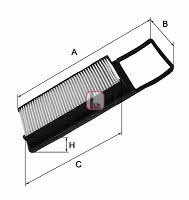 Sofima S 3232 A Filtr powietrza S3232A: Dobra cena w Polsce na 2407.PL - Kup Teraz!