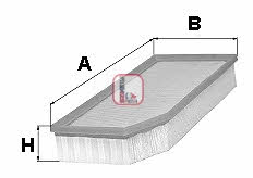 Sofima S 3251 A Air filter S3251A: Buy near me in Poland at 2407.PL - Good price!