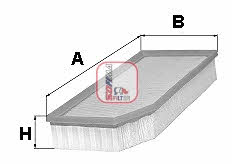 Sofima S 3355 A Air filter S3355A: Buy near me in Poland at 2407.PL - Good price!