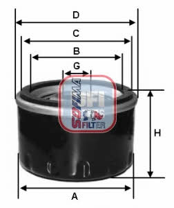Sofima S 3519 R Oil Filter S3519R: Buy near me at 2407.PL in Poland at an Affordable price!