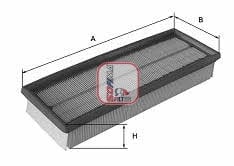 Sofima S 3548 A Air filter S3548A: Buy near me in Poland at 2407.PL - Good price!