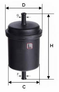 Sofima S 3900 B Fuel filter S3900B: Buy near me in Poland at 2407.PL - Good price!