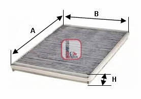 Sofima S 4102 CA Activated Carbon Cabin Filter S4102CA: Buy near me in Poland at 2407.PL - Good price!